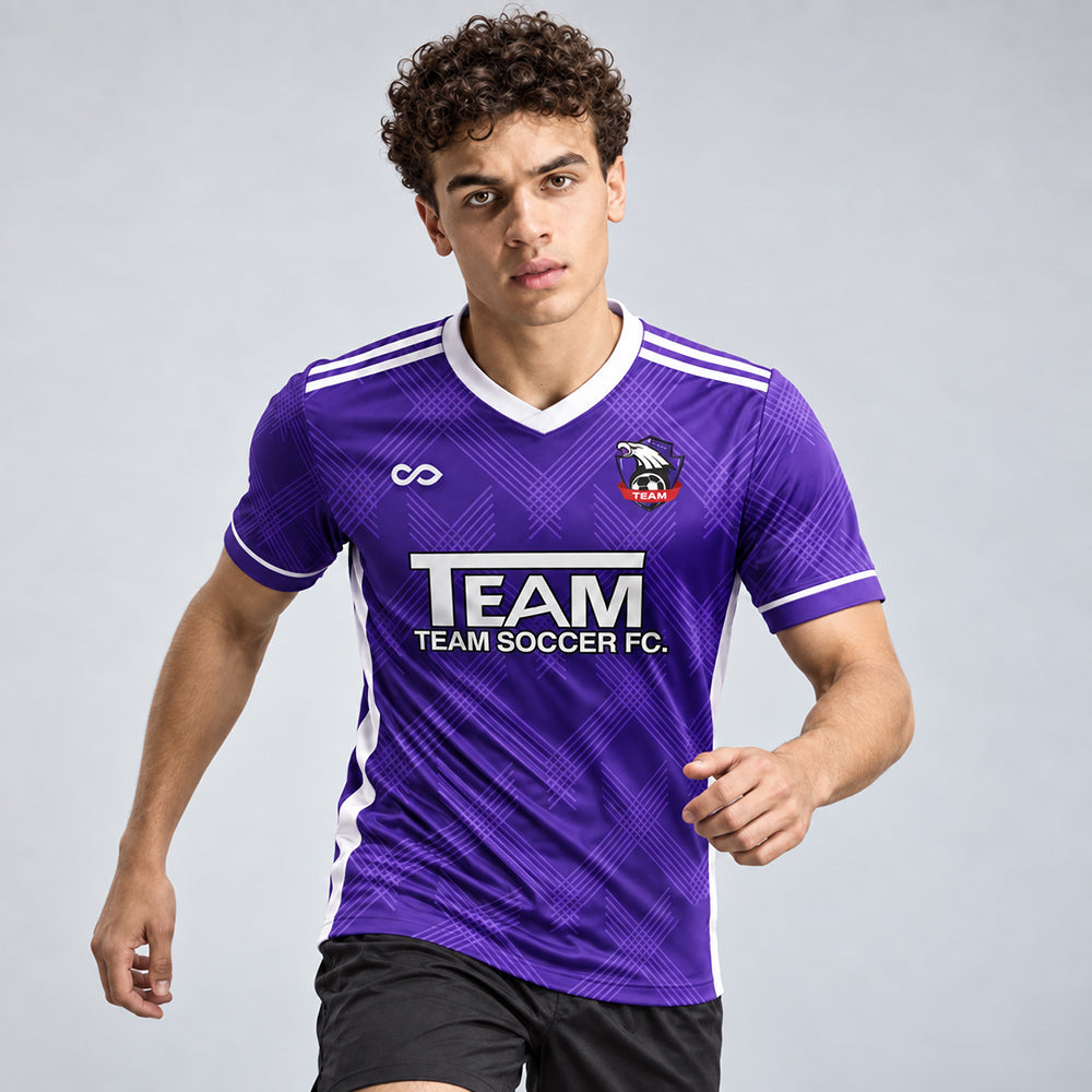 Soccer Jersey Munara- WS201GWBK3 purple