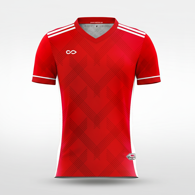 Soccer Jersey Munara- WS201GWBK3 red