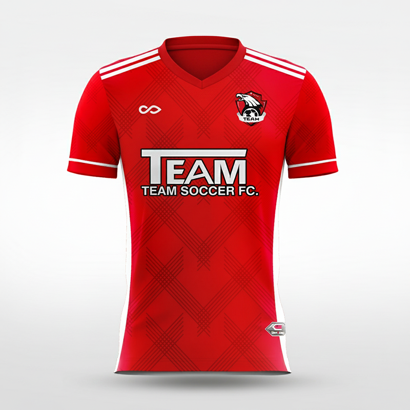 Soccer Jersey Munara- WS201GWBK3 red