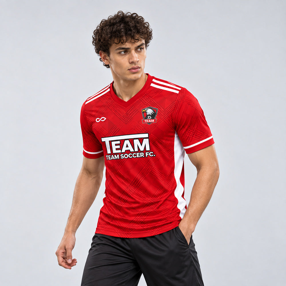 Soccer Jersey Munara- WS201GWBK3 red