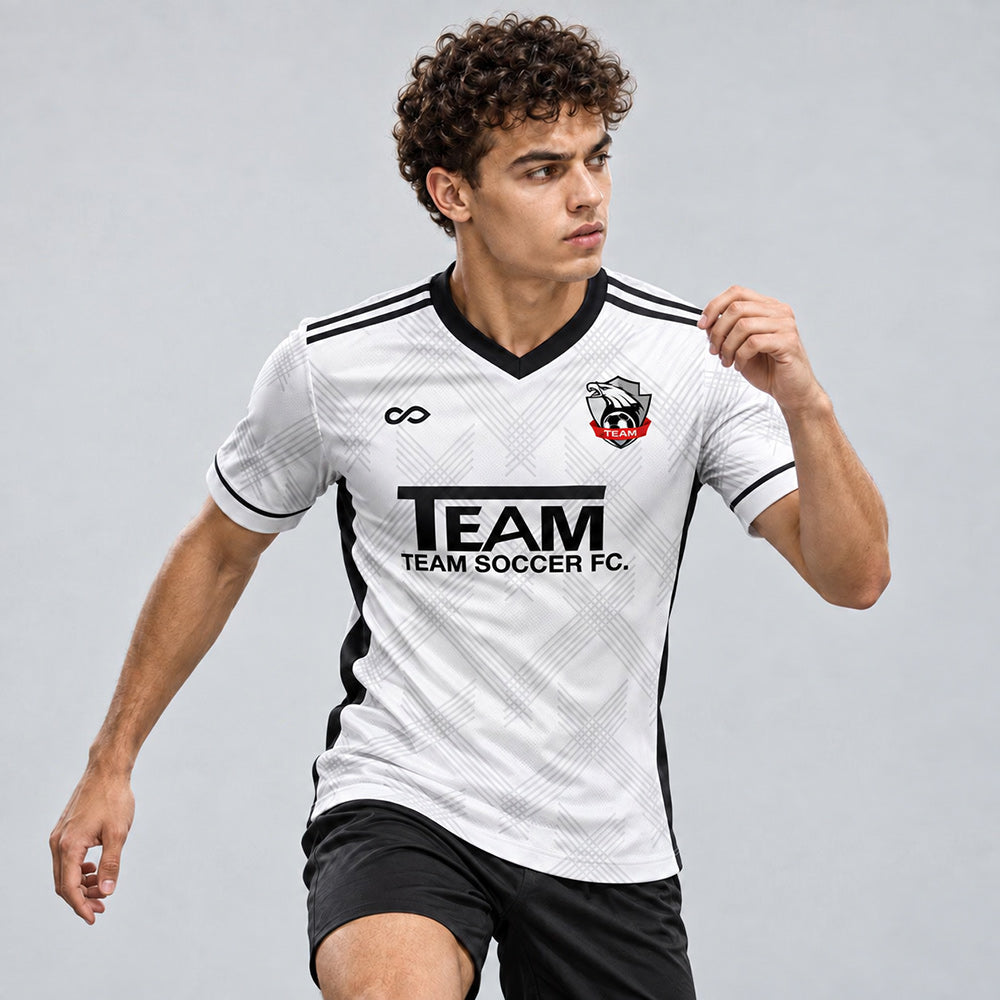 Soccer Jersey Munara- WS201GWBK3 white