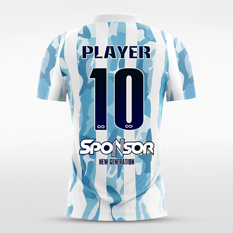 Soccer Jersey Altavara- WS201GWD3 DeepSkyBlue