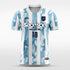 Soccer Jersey Altavara- WS201GWD3 DeepSkyBlue