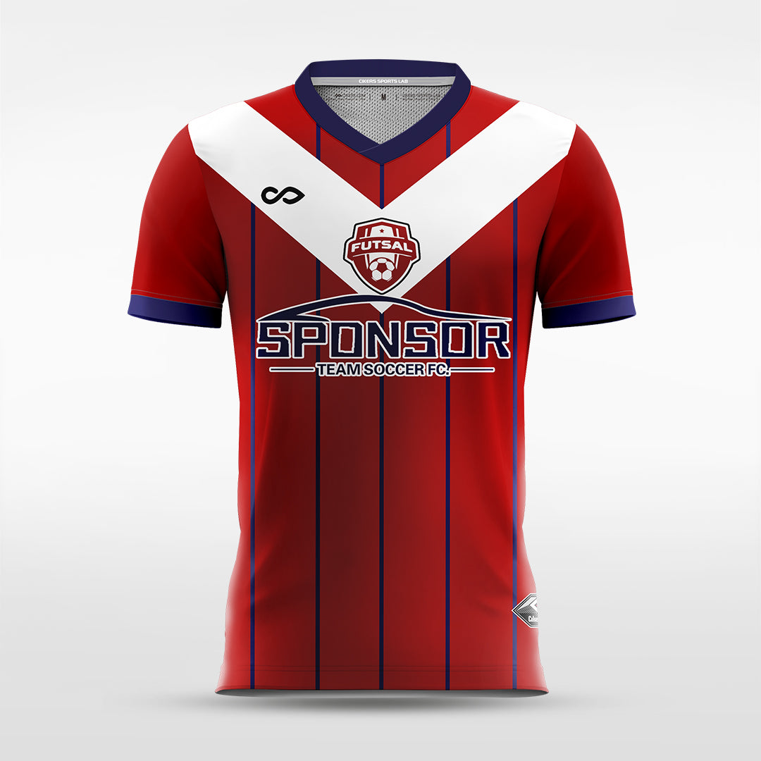 Soccer Jersey Victara- WS201GWED3 red