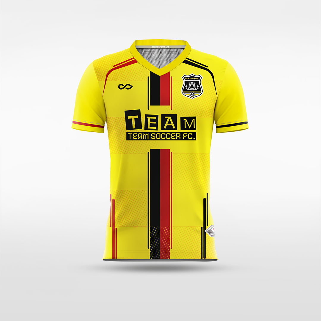 Kid Soccer Jersey Caelara - WS201GWEN8 Yellow