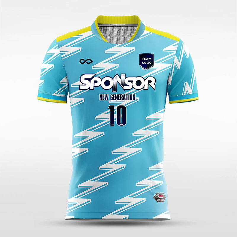 Soccer Jersey Undara- WS201GWS3 DeepSkyBlue