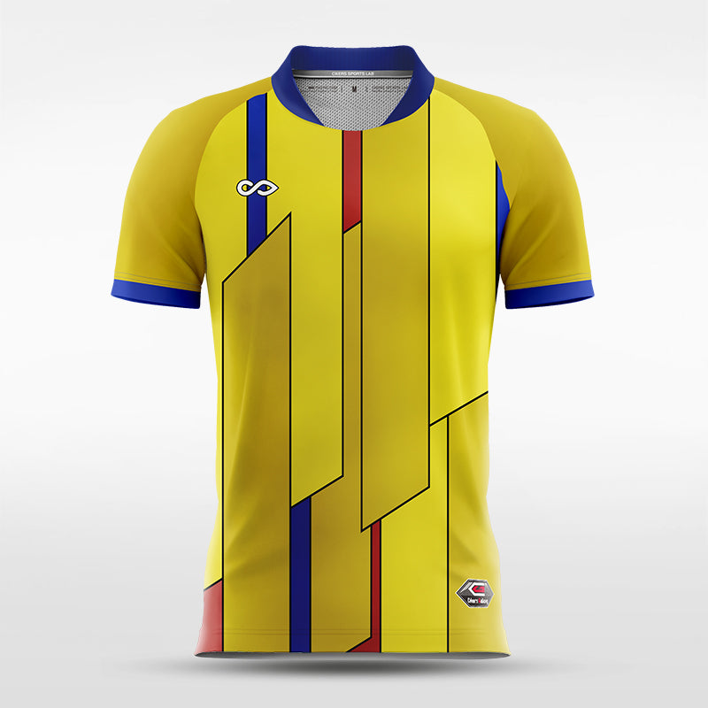 Soccer Jersey Castara- WS201GWV3 yellow