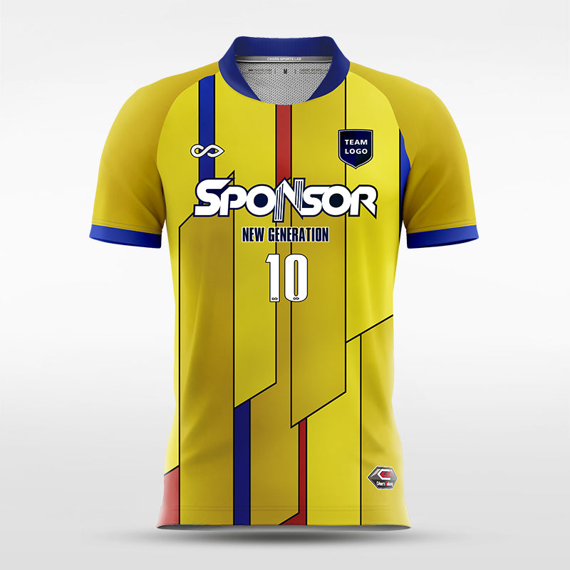 Soccer Jersey Castara- WS201GWV3 yellow