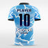 Soccer Jersey Clavara- WS201GWW3 DeepSkyBlue