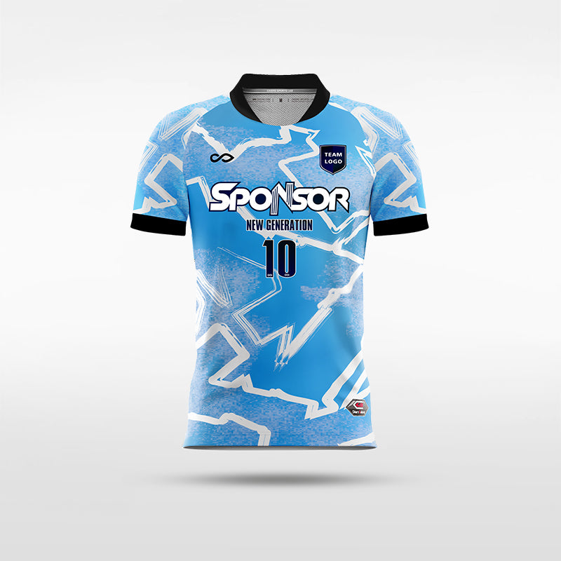 Kid Soccer Jersey Clavara - WS201GWW8 DeepSkyBlue