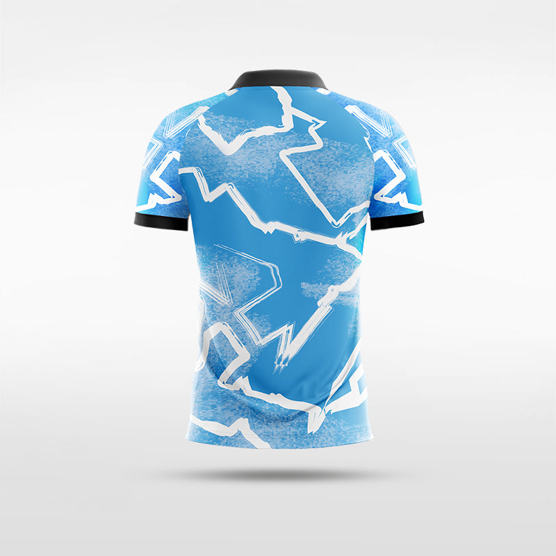 Kid Soccer Jersey Clavara - WS201GWW8 DeepSkyBlue