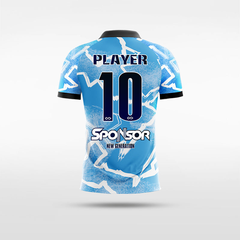 Kid Soccer Jersey Clavara - WS201GWW8 DeepSkyBlue