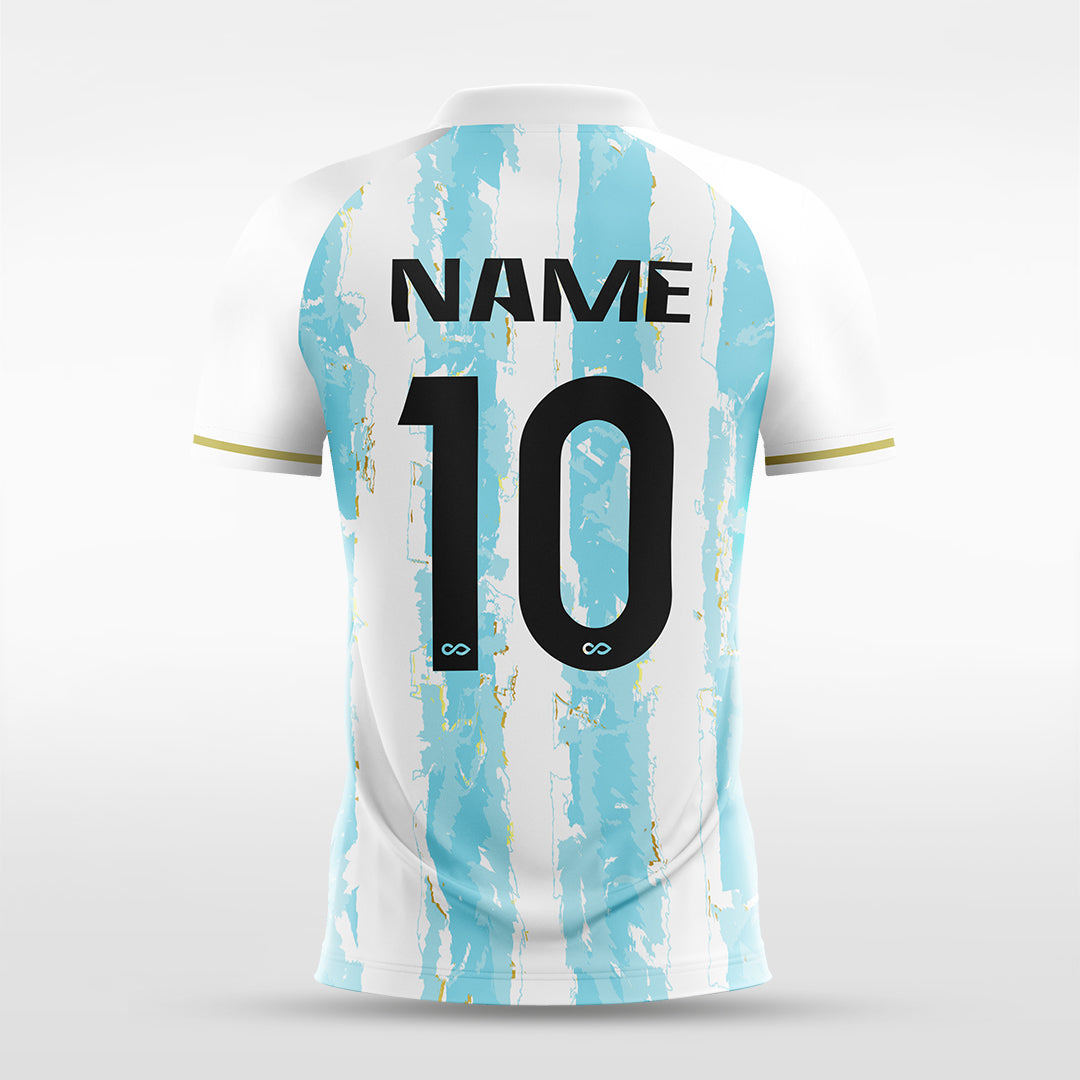 Soccer Jersey Argentara- WS201GXA3 DeepSkyBlue