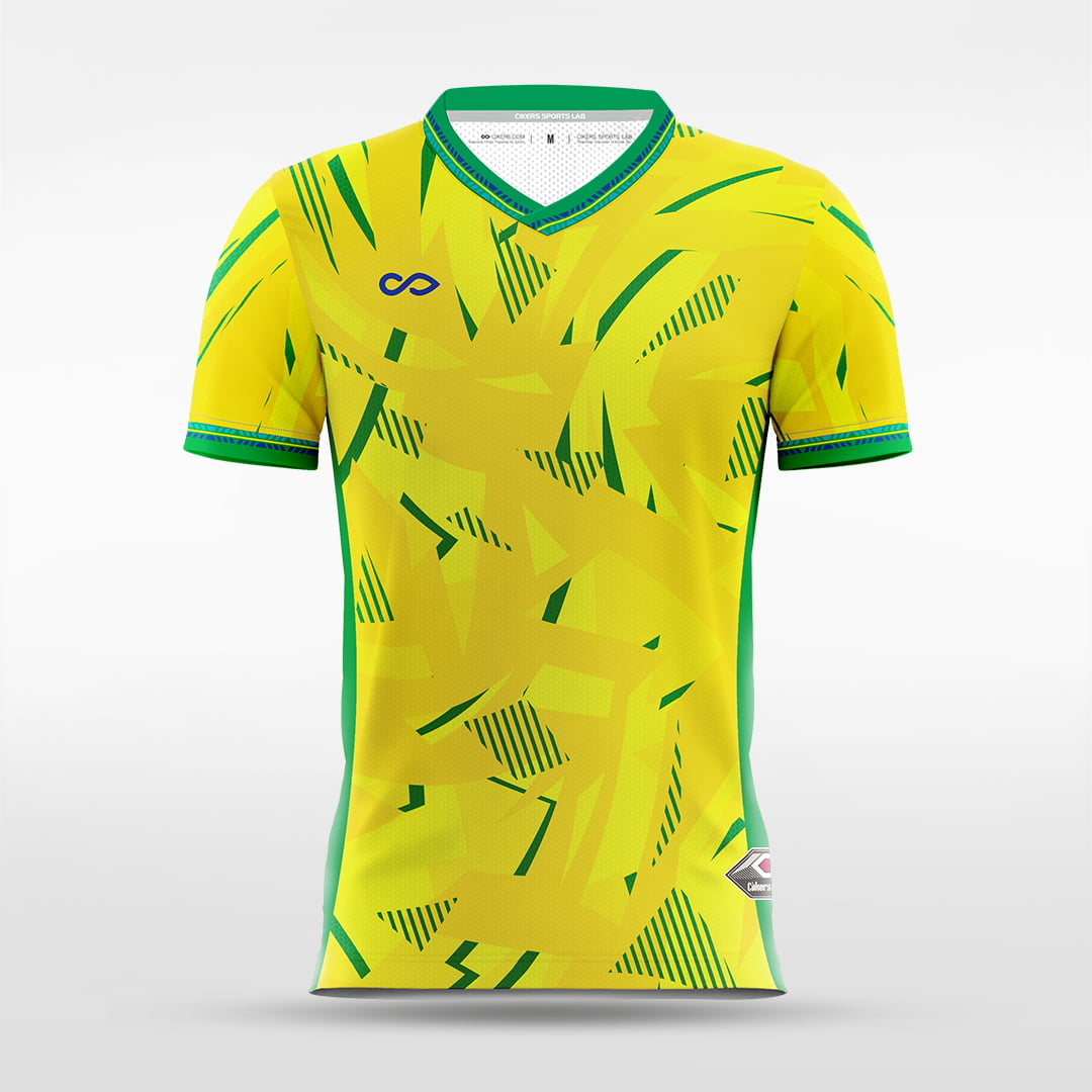Soccer Jersey Brasara- WS201GXB3 yellow