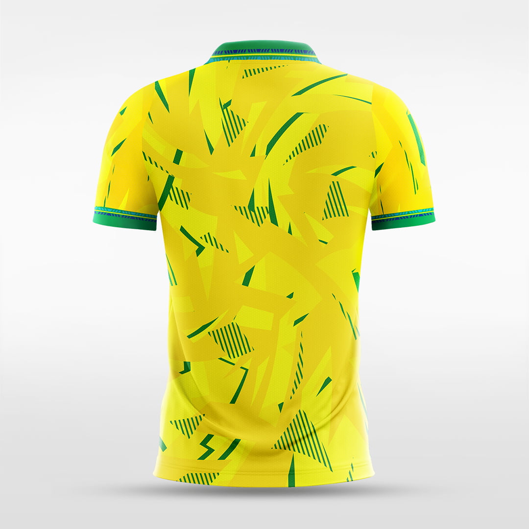 Soccer Jersey Brasara- WS201GXB3 yellow