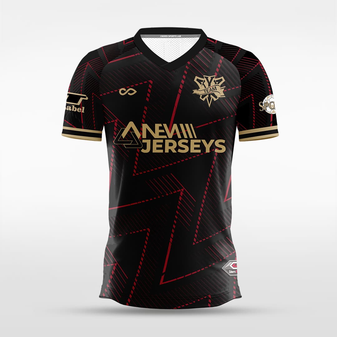 Upgraded Version Soccer Jersey Vyrush - WS201GXFD3 black