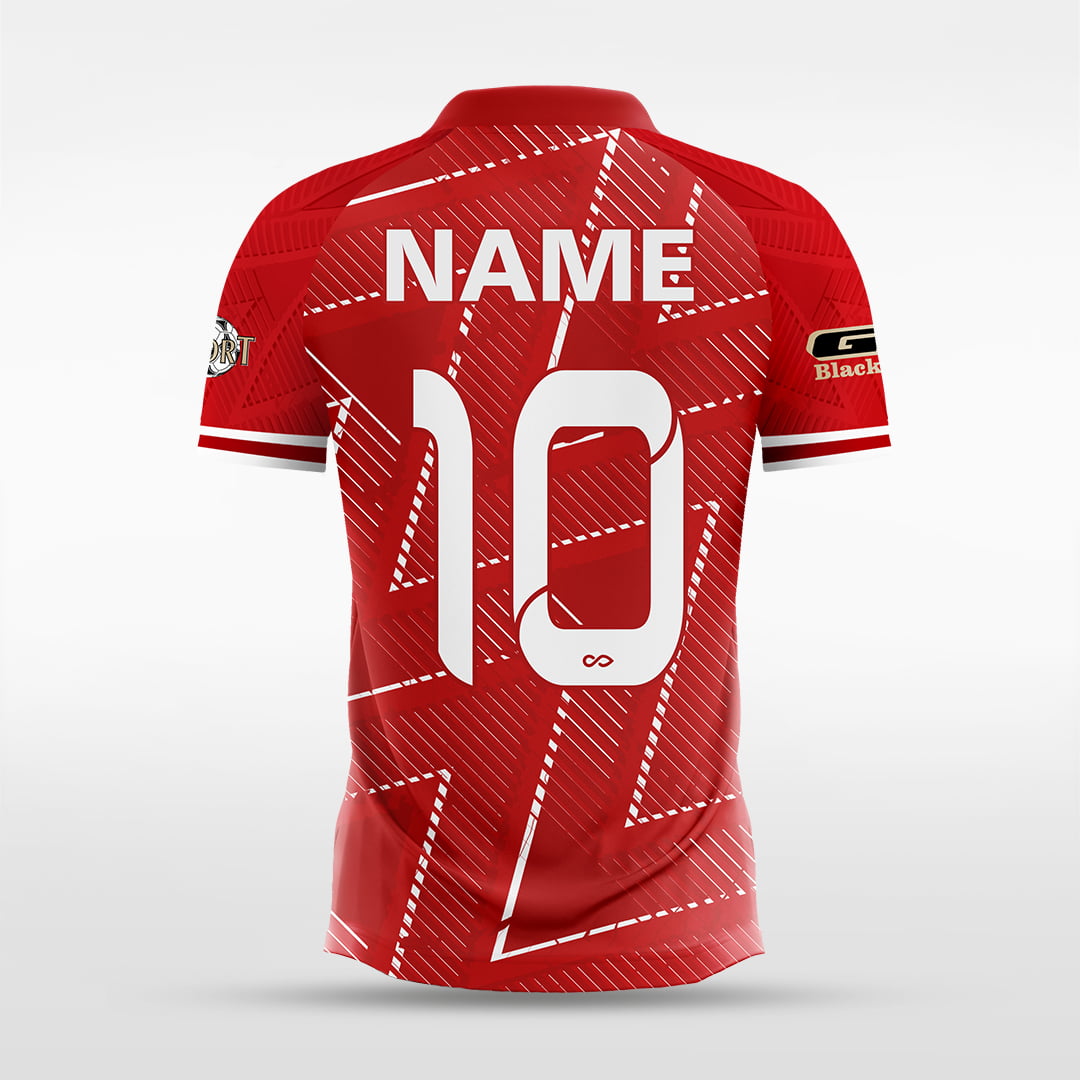 Upgraded Version Soccer Jersey Vyrush - WS201GXFD3 red