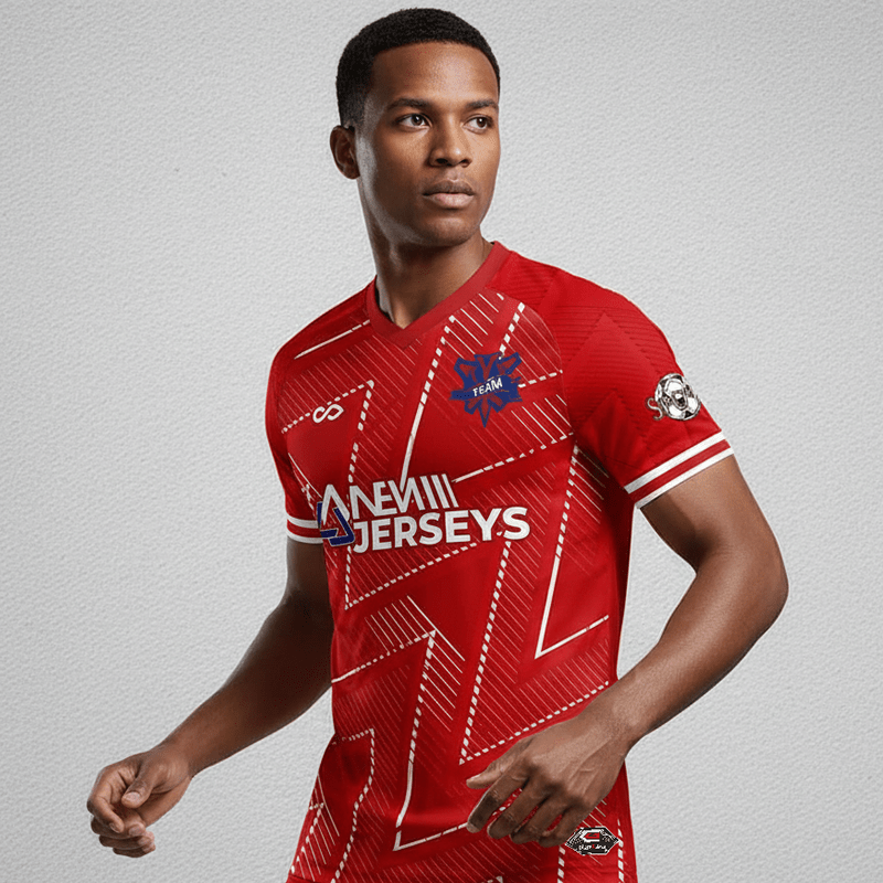 Upgraded Version Soccer Jersey Vyrush - WS201GXFD3 red