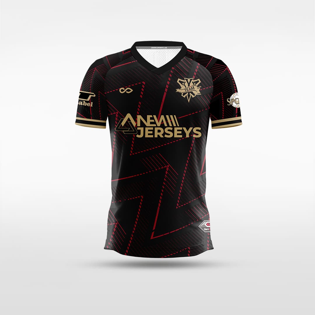 Kid  Upgraded Version Soccer Jersey Vyrush - WS201GXFD8 black