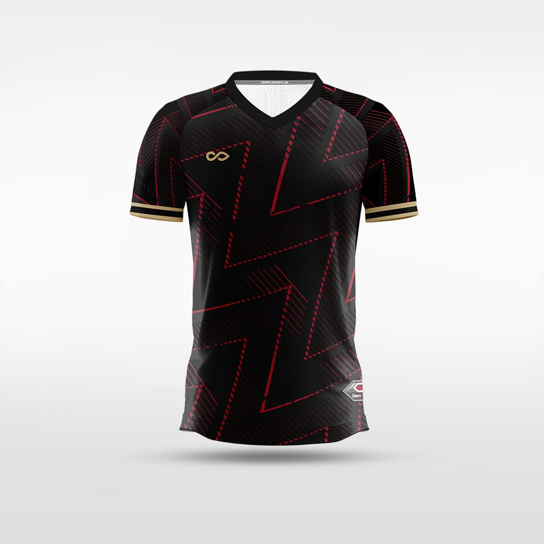 Kid  Upgraded Version Soccer Jersey Vyrush - WS201GXFD8 black