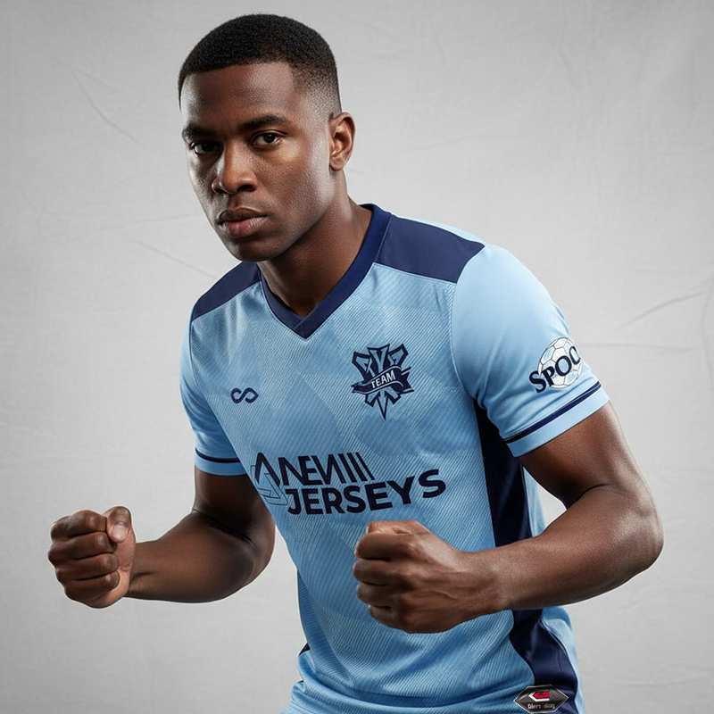 Upgraded Version Soccer Jersey Windor - WS201GXFE3 DeepSkyBlue