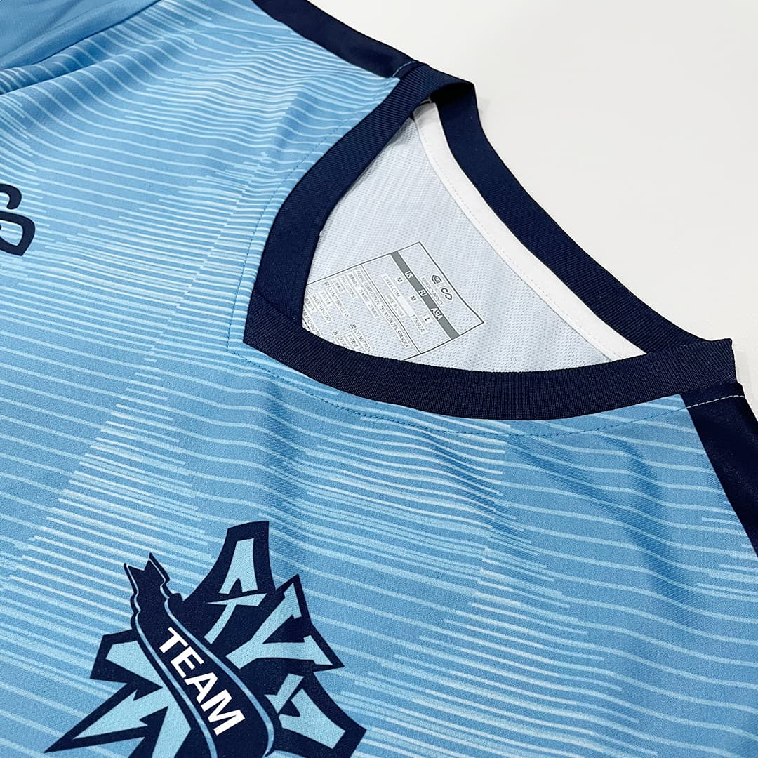 Kid Upgraded Version  Soccer Jersey Windor - WS201GXFE8 DeepSkyBlue