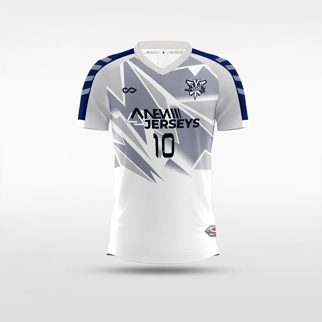 Kid Upgraded Version Soccer Jersey Glacivara - WS201GXFF8 silver