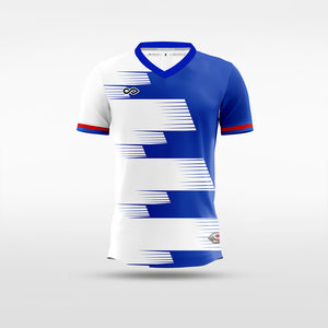 blue white