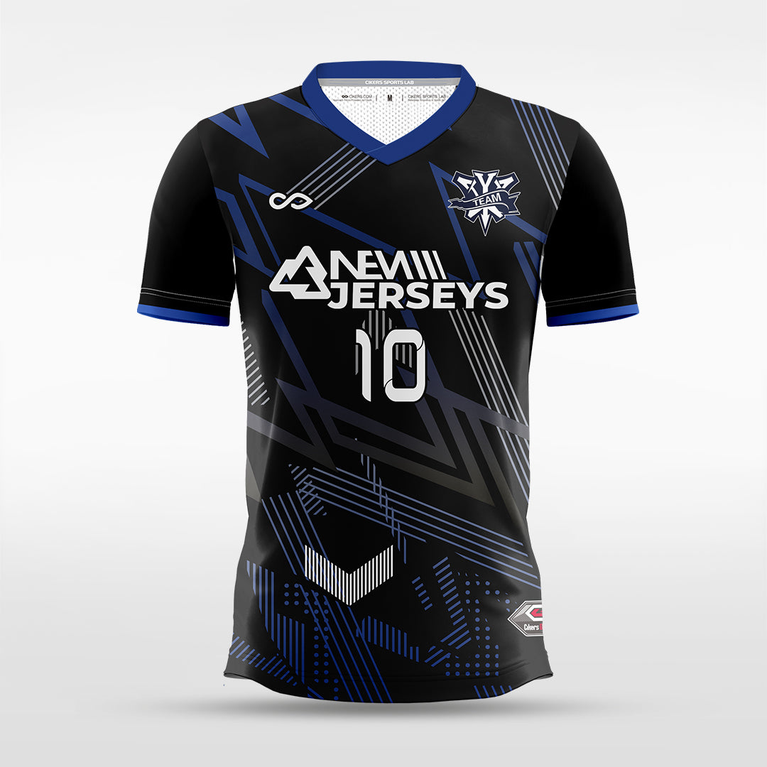 Soccer Jersey Upgraded Version Vibrara - WS201GXFJ3 black