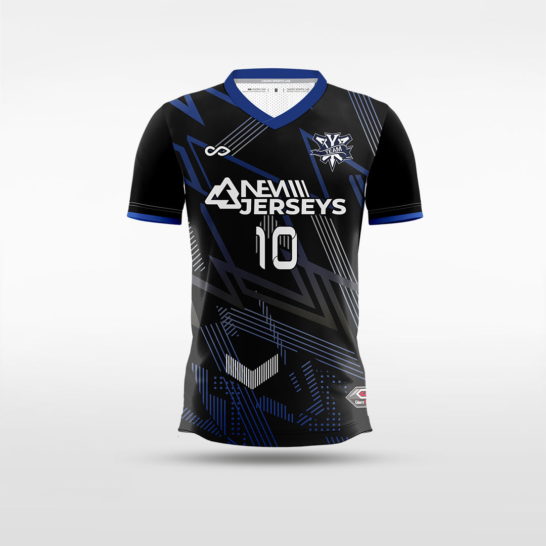 Kid Soccer Jersey Upgraded Version Vibrara - WS201GXFJ8 black