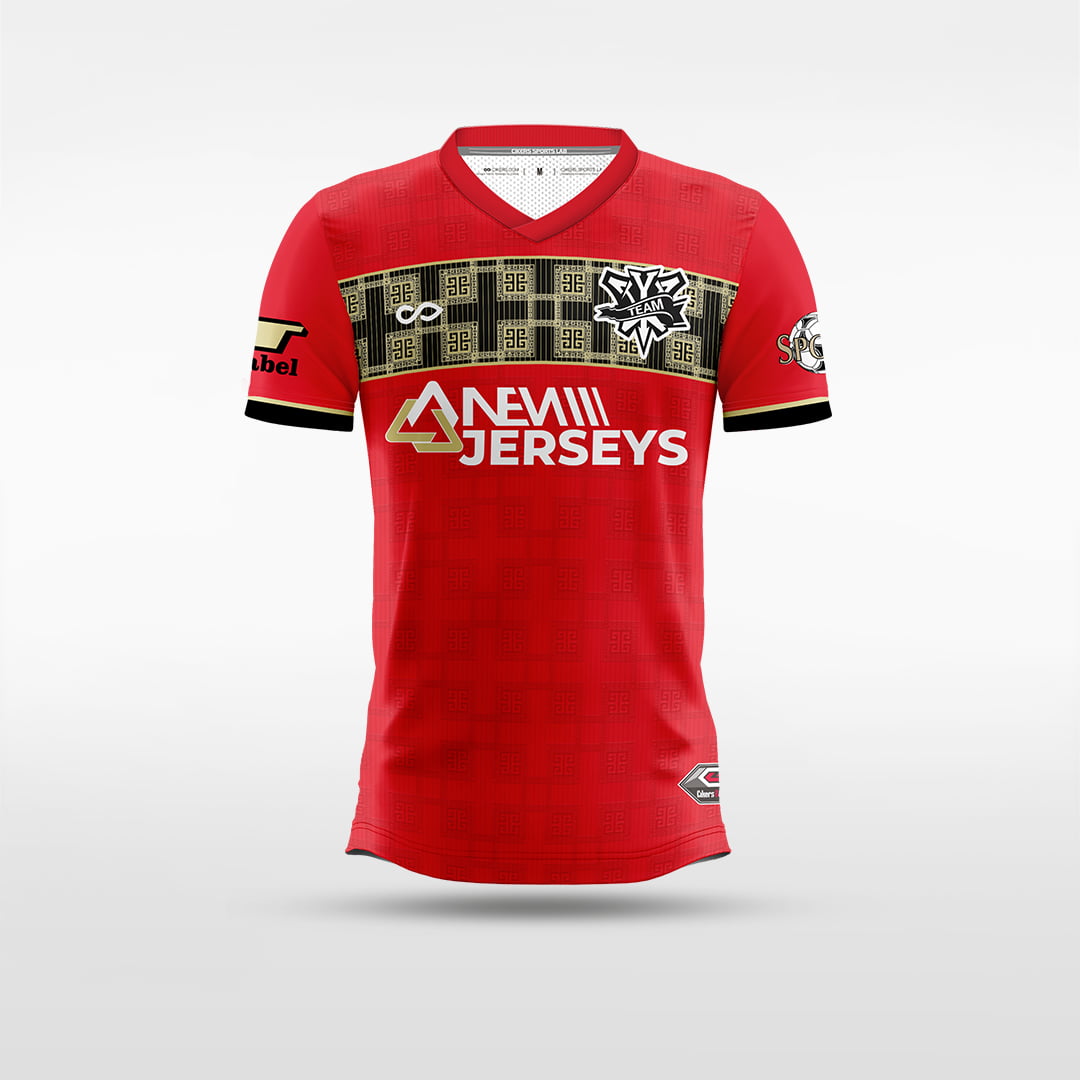 Kid Soccer Jersey Upgraded Version  Serara - WS201GXHE8 red