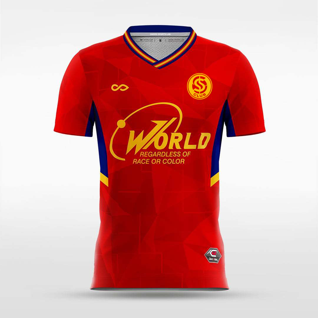 Soccer Jersey Hispara- WS201GXJ3 red