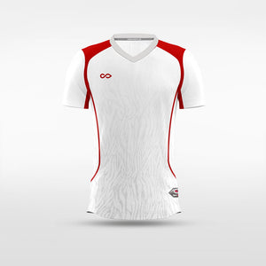 white red
