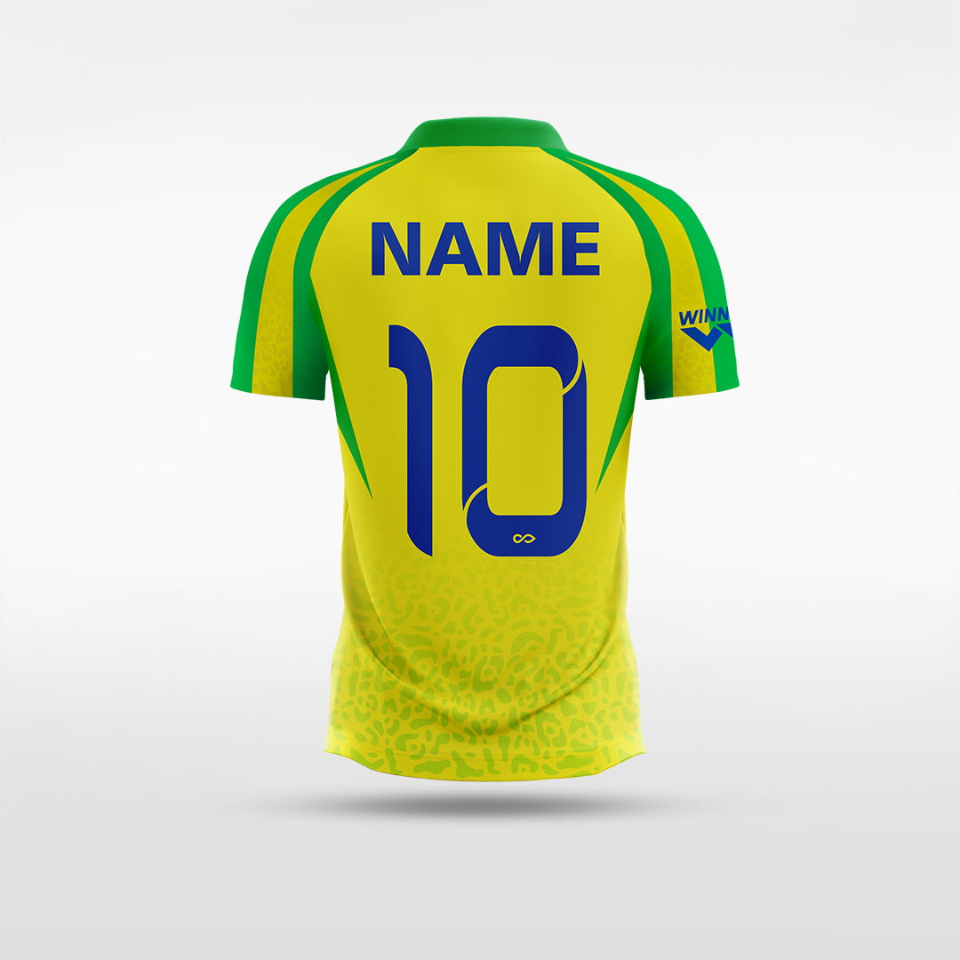 Kid Soccer Jersey Upgraded Version Cynara - WS201GXJC8 yellow