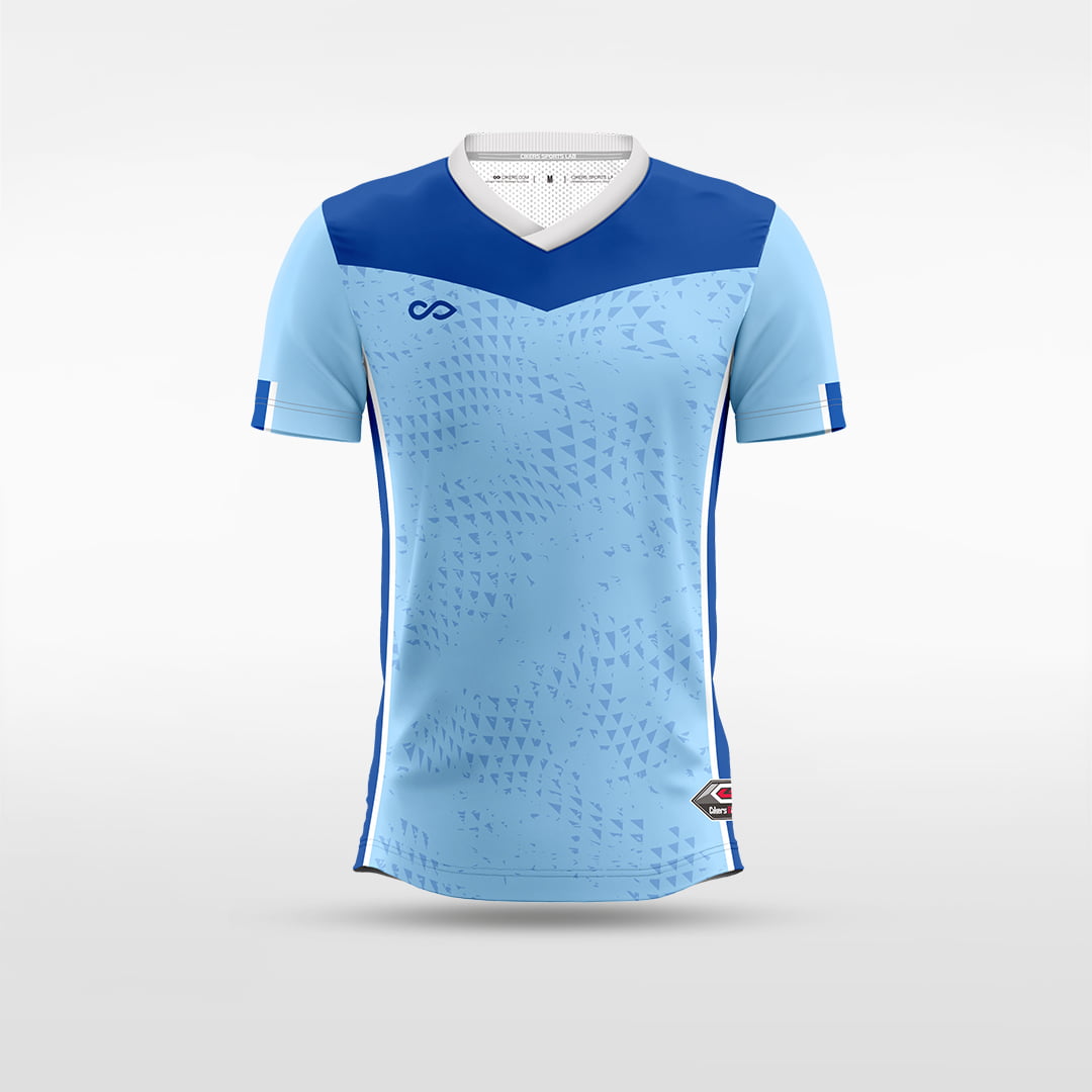 Kid Soccer Jersey Upgraded Version Pythara - WS201GXJD8 DeepSkyBlue