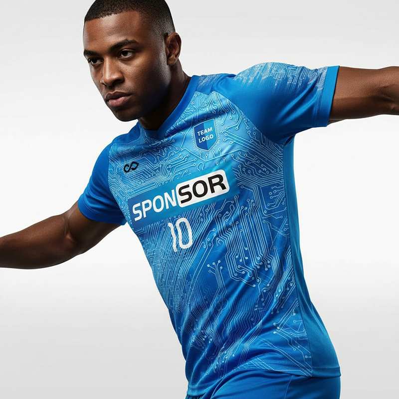 Soccer Jersey Aira- WS201GXJT3 DeepSkyBlue