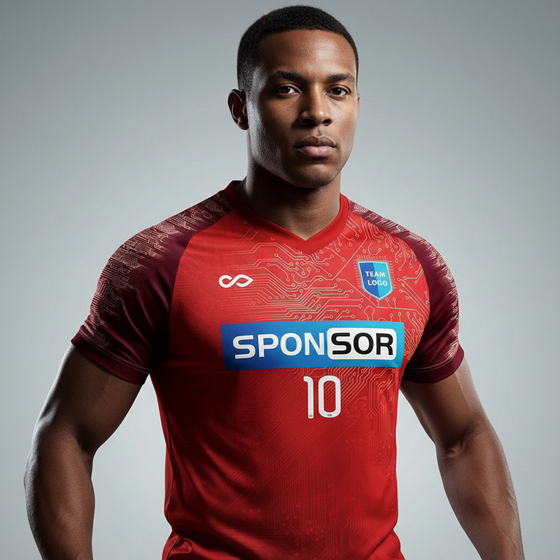 Soccer Jersey Aira- WS201GXJT3 red