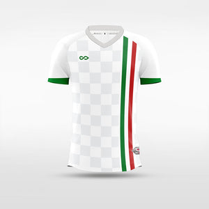 white green