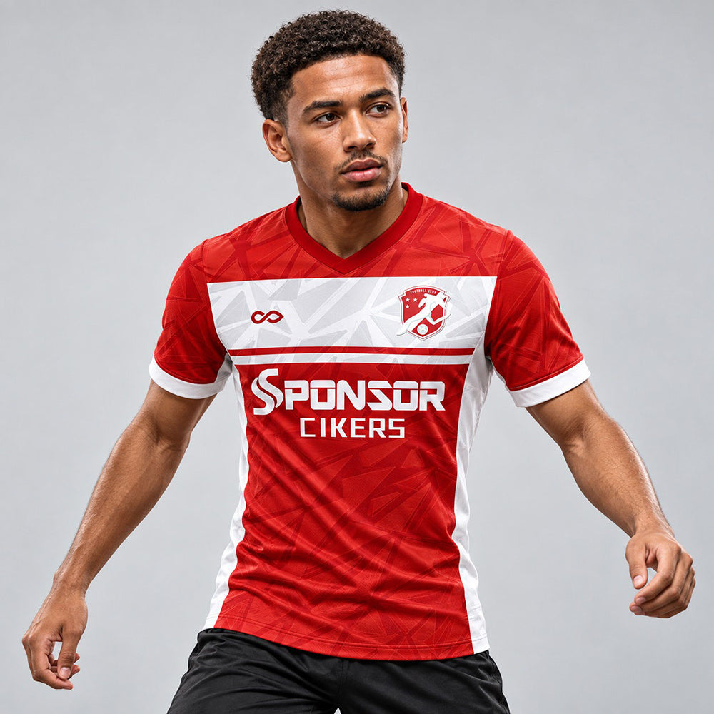 Soccer Jersey | Forge (Upgraded) - WS201GYNM3 red