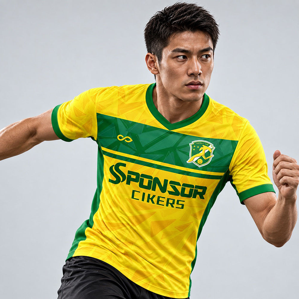 Soccer Jersey | Forge (Upgraded) - WS201GYNM3 yellow