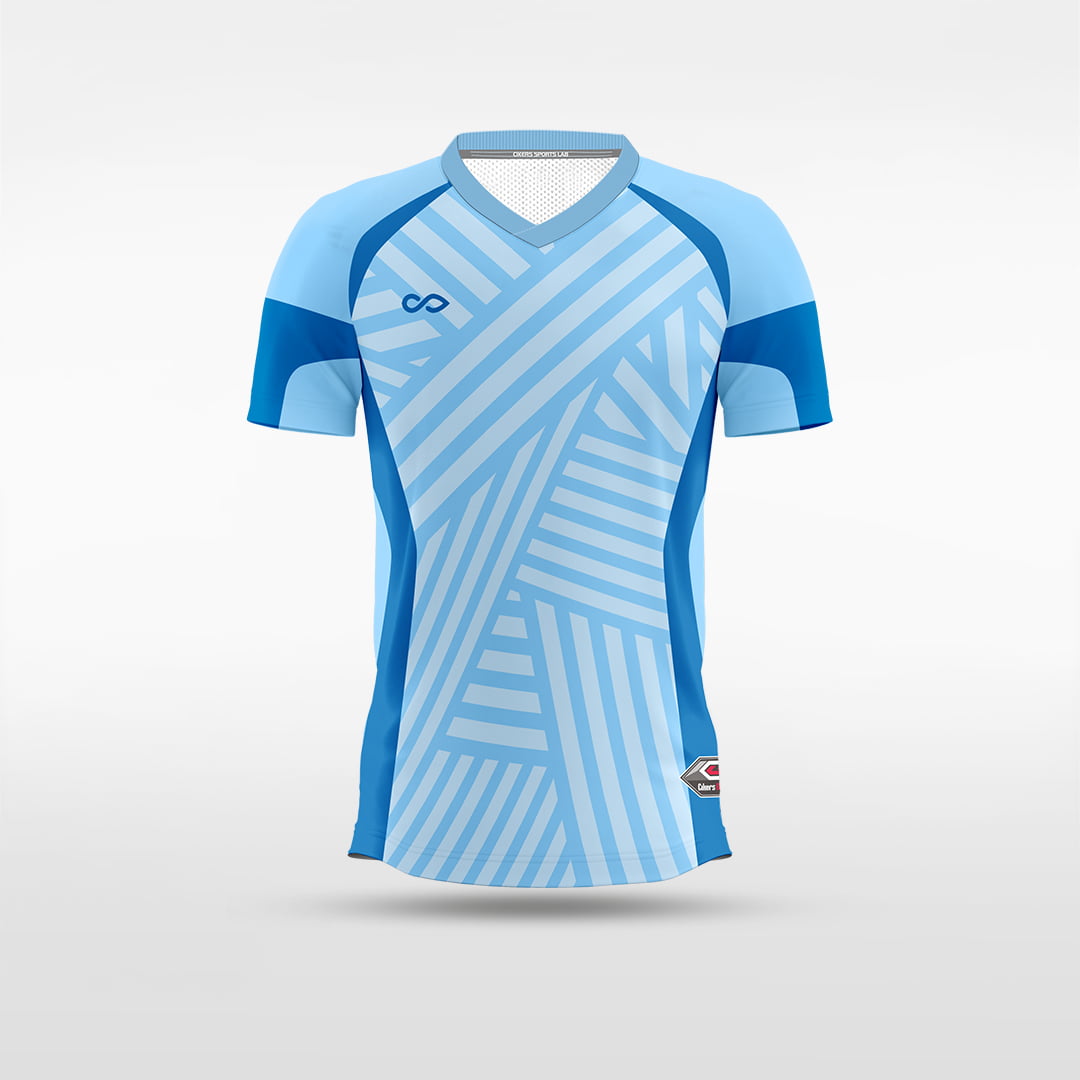 Kid Soccer Jersey | Cloudpiercer (Upgraded) - WS201GYPF8 DeepSkyBlue