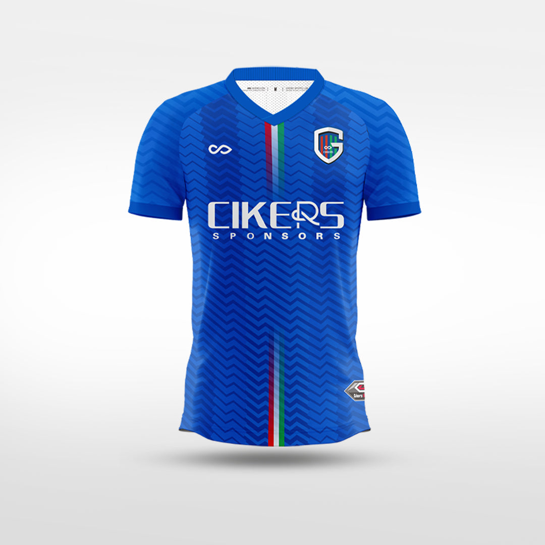 Kid Soccer Jersey | Gienji (Upgraded) - WS201GYUO8 blue