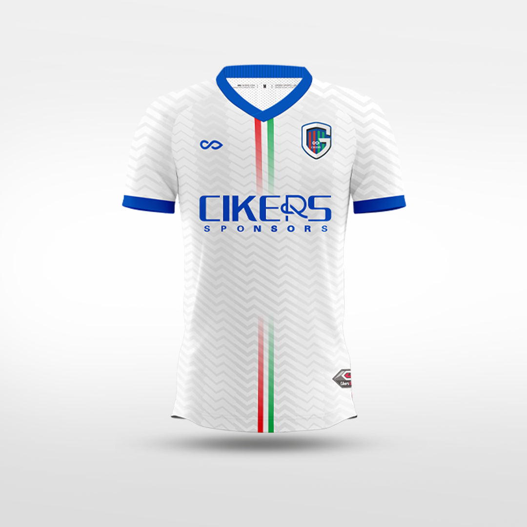Kid Soccer Jersey | Gienji (Upgraded) - WS201GYUO8 white