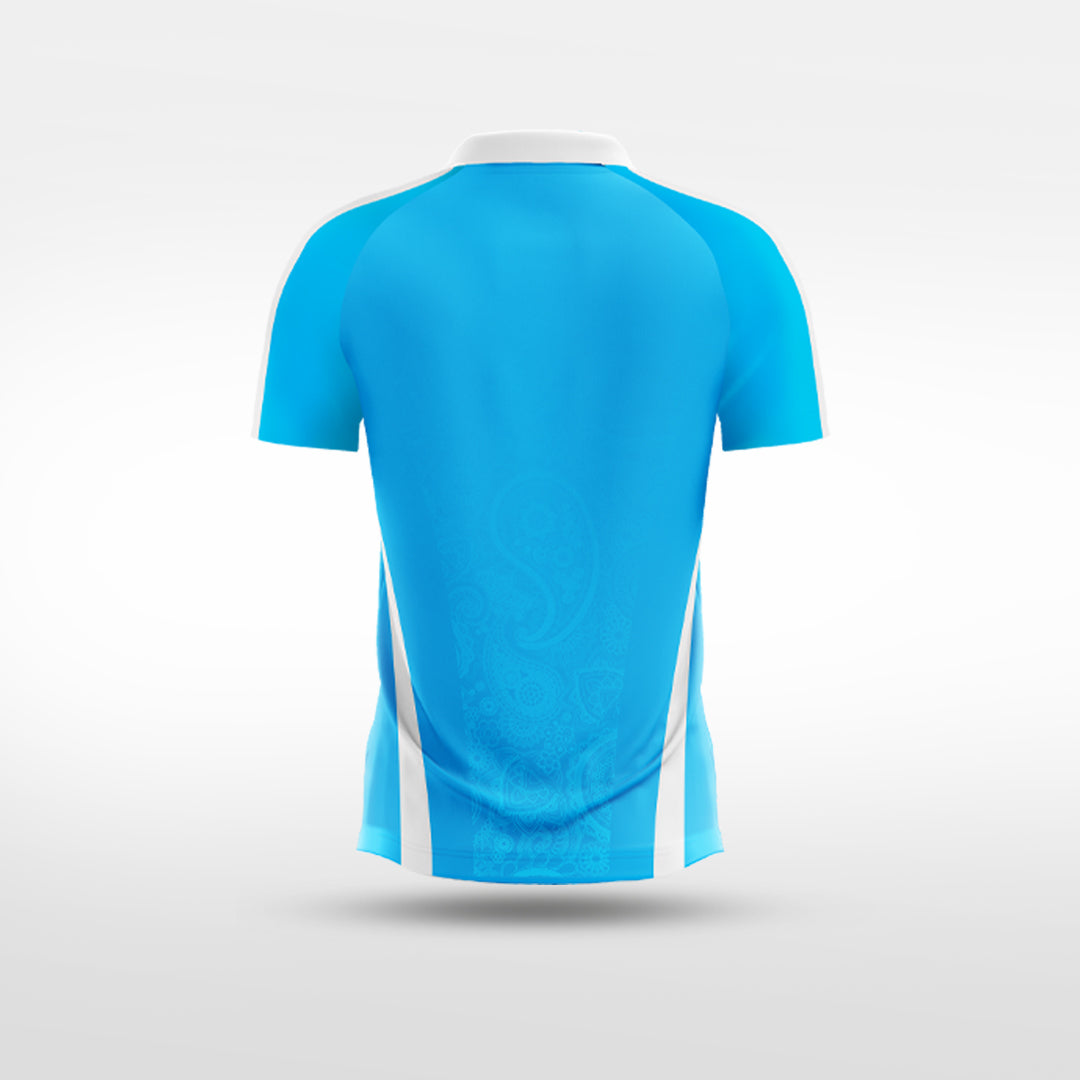 Kid Soccer Jersey | Trevor (Upgraded) - WS201GYUP8 DeepSkyBlue