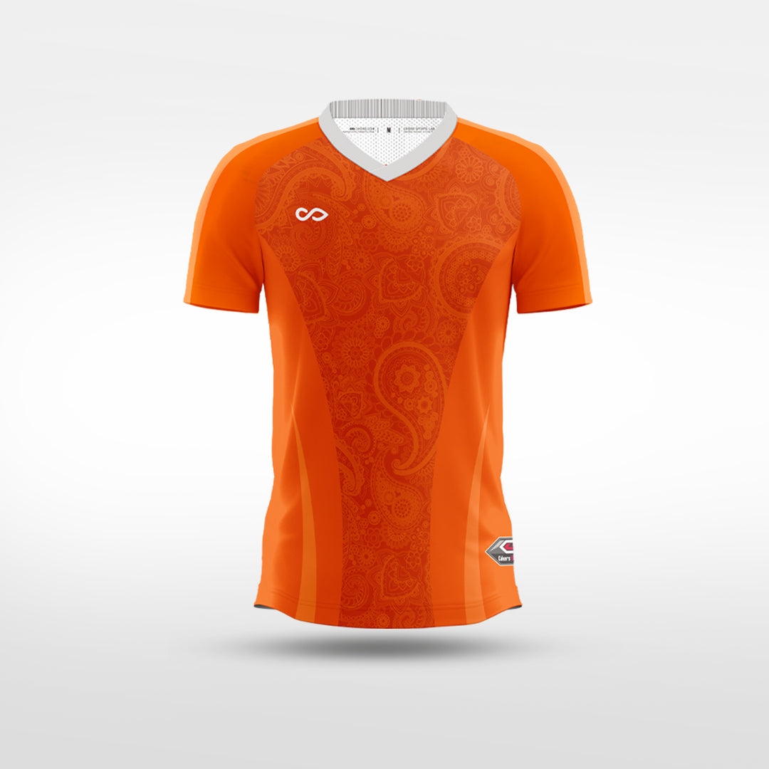 Kid Soccer Jersey | Trevor (Upgraded) - WS201GYUP8 orange