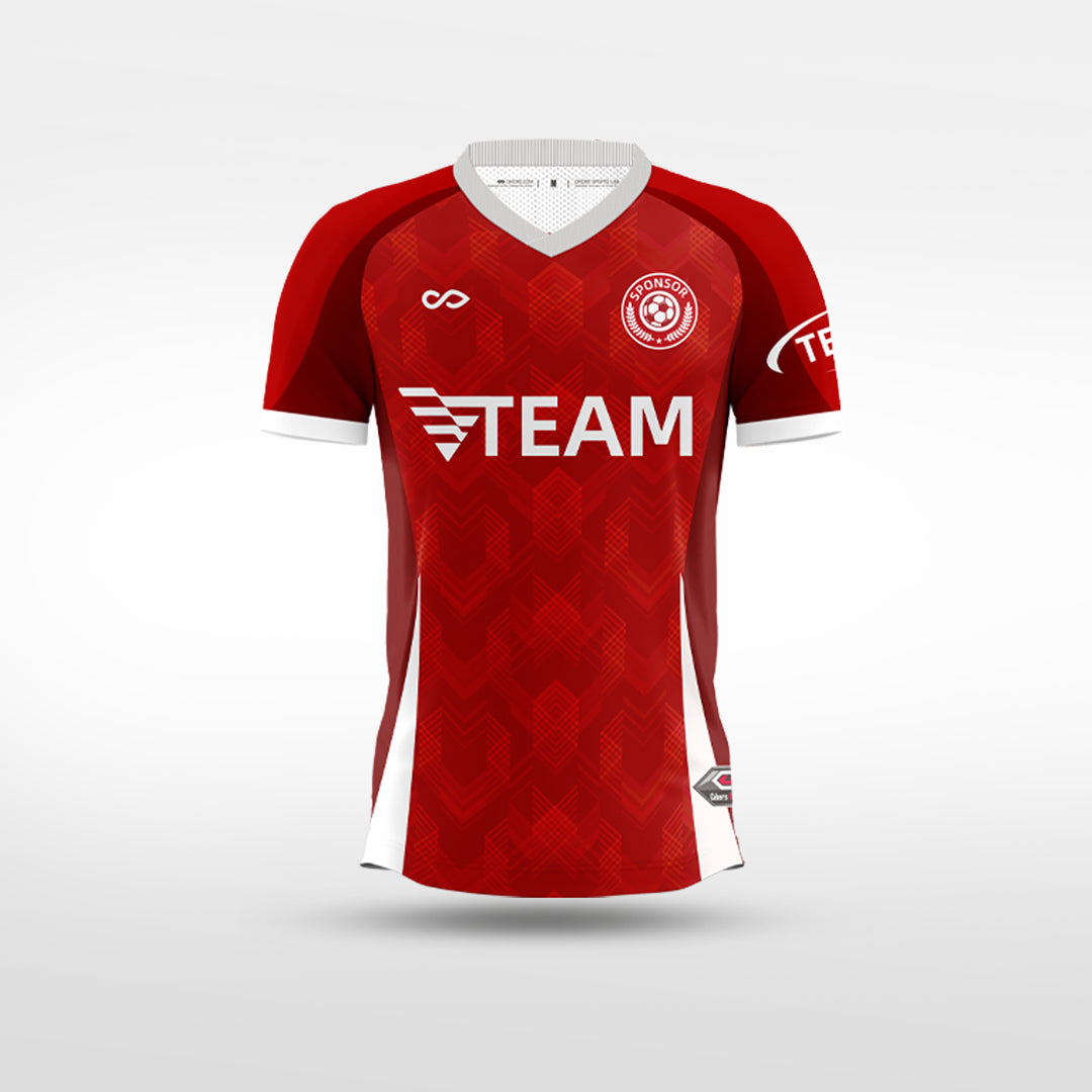 Kid Soccer Jersey | Loran (Upgraded) - WS201GYUQ8 red