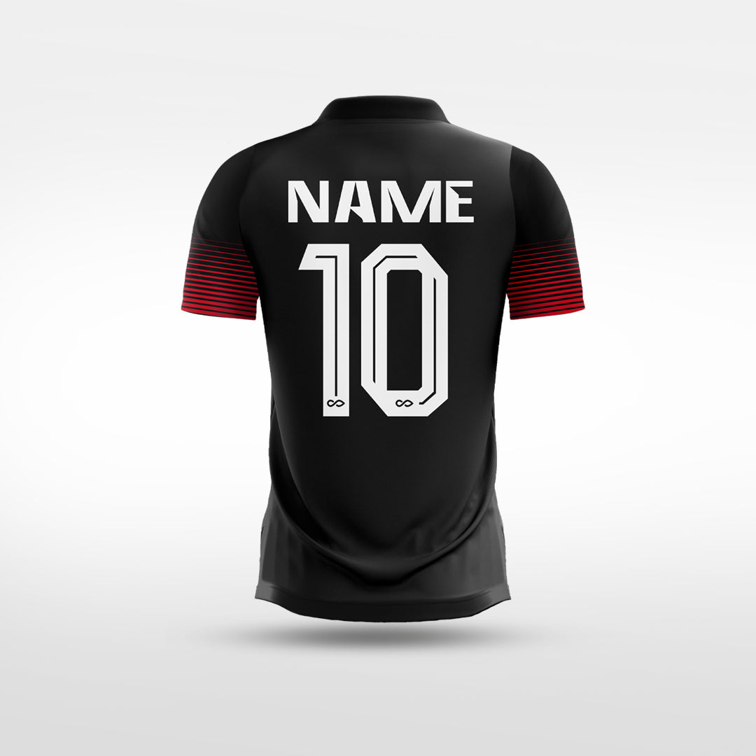 Kid Soccer Jersey | Chiyo (Upgraded) - WS201GYUS8 black