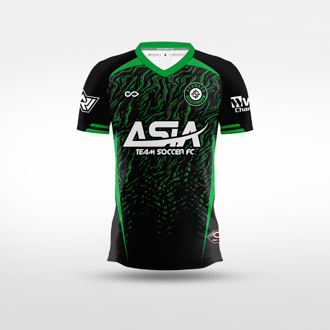 Kid Soccer Jersey | Youve (Upgraded) - WS201GYUT8 black