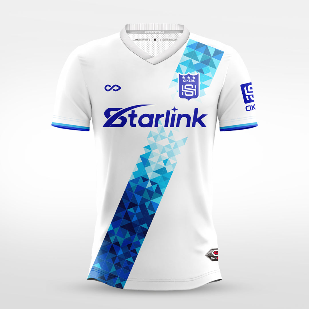 Soccer Jersey | Binre (Upgraded) - WS201GYUV3 white