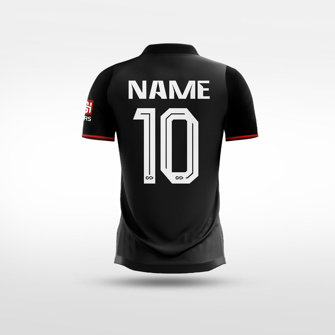 Kid Soccer Jersey | Binre (Upgraded) - WS201GYUV8 black